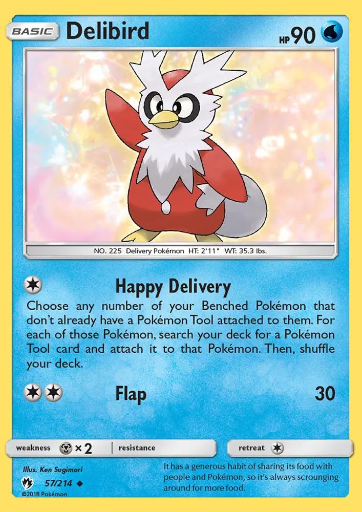 Image of Delibird Lost Thunder (LOT) #57