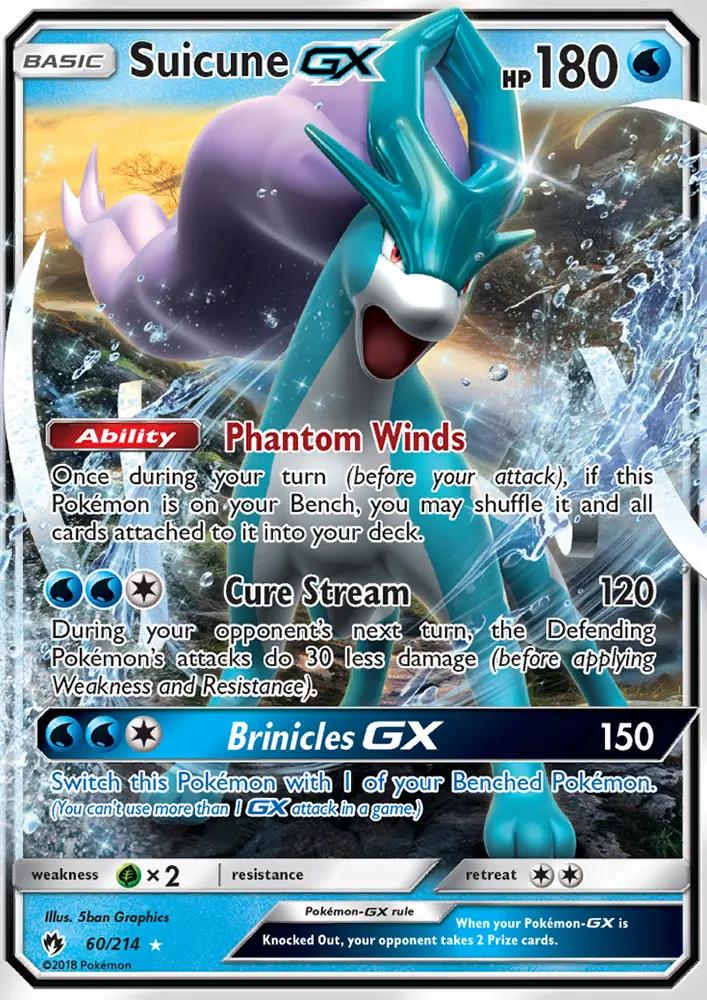 Image of Suicune-GX Lost Thunder (LOT) #60