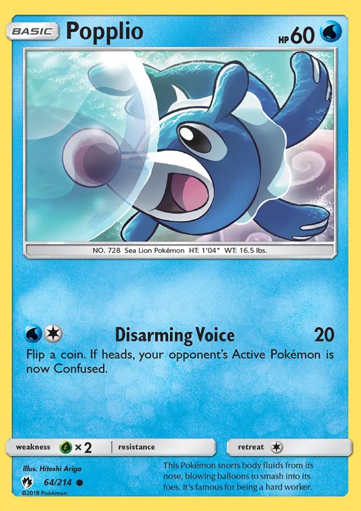 Image of Popplio Lost Thunder (LOT) #64