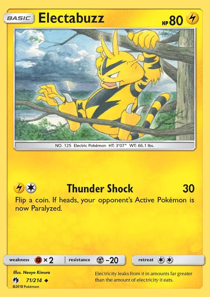 Image of Electabuzz Lost Thunder (LOT) #71