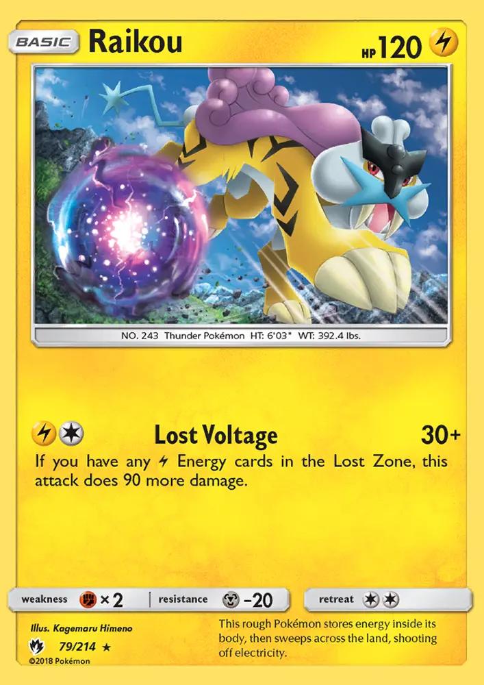 Image of Raikou Lost Thunder (LOT) #79