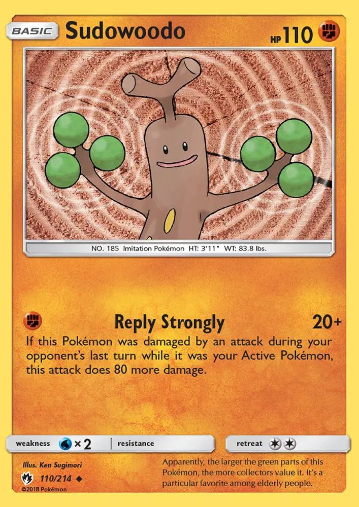 Image of Sudowoodo Lost Thunder (LOT) #110