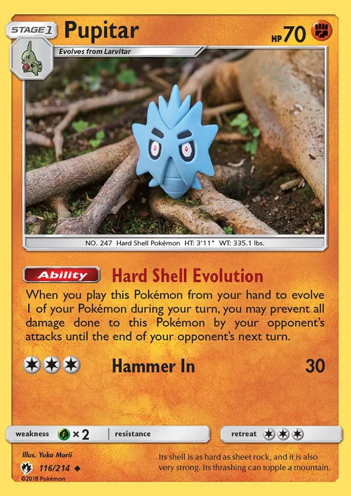 Image of Pupitar Lost Thunder (LOT) #116