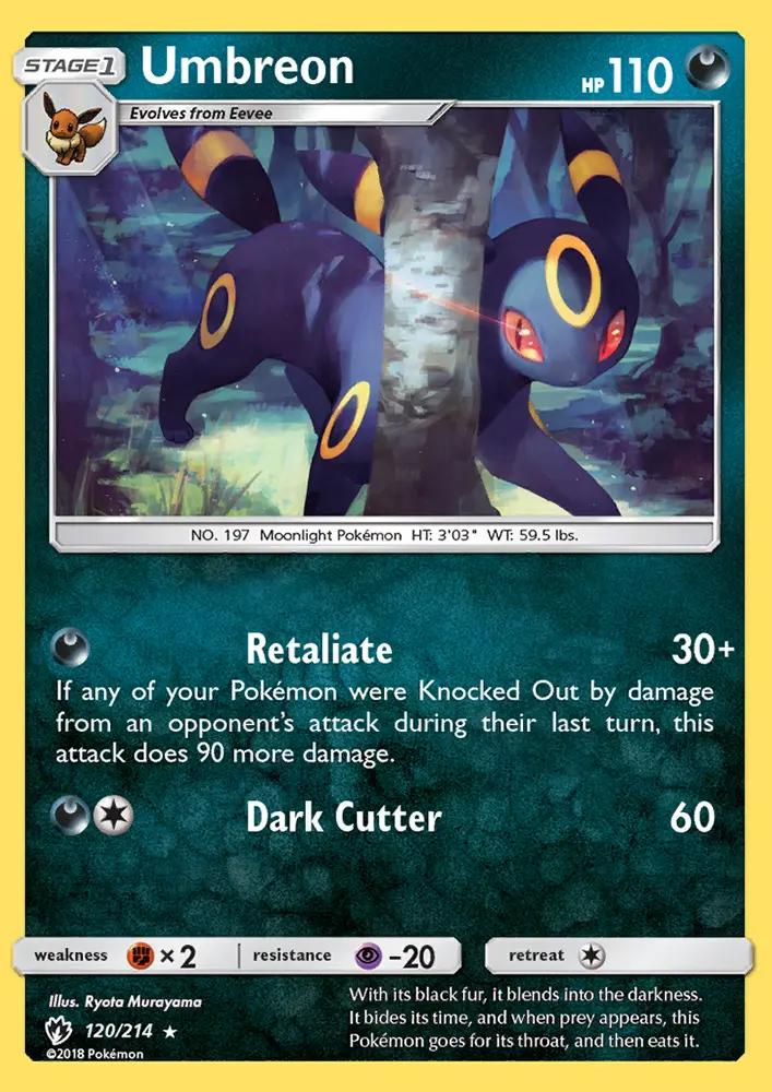 Image of Umbreon Lost Thunder (LOT) #120