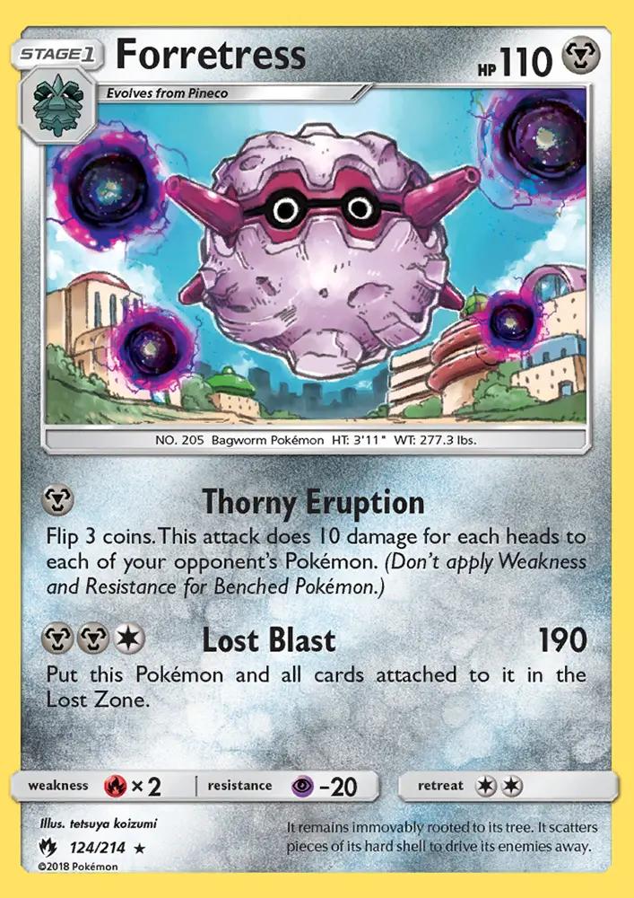 Image of Forretress Lost Thunder (LOT) #124