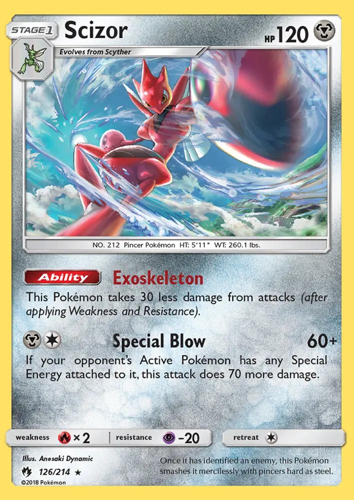 Image of Scizor Lost Thunder (LOT) #126