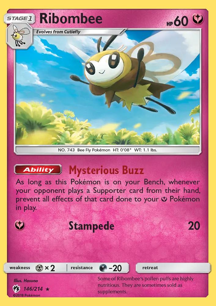 Image of Ribombee Lost Thunder (LOT) #146