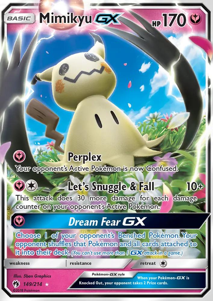 Image of Mimikyu-GX Lost Thunder (LOT) #149