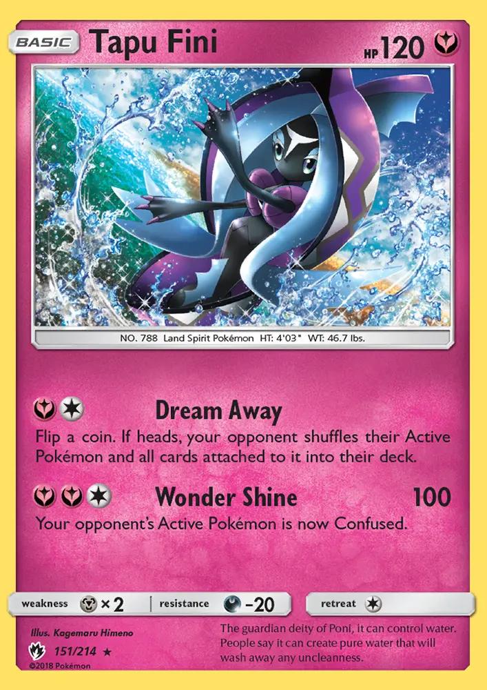 Image of Tapu Fini Lost Thunder (LOT) #151