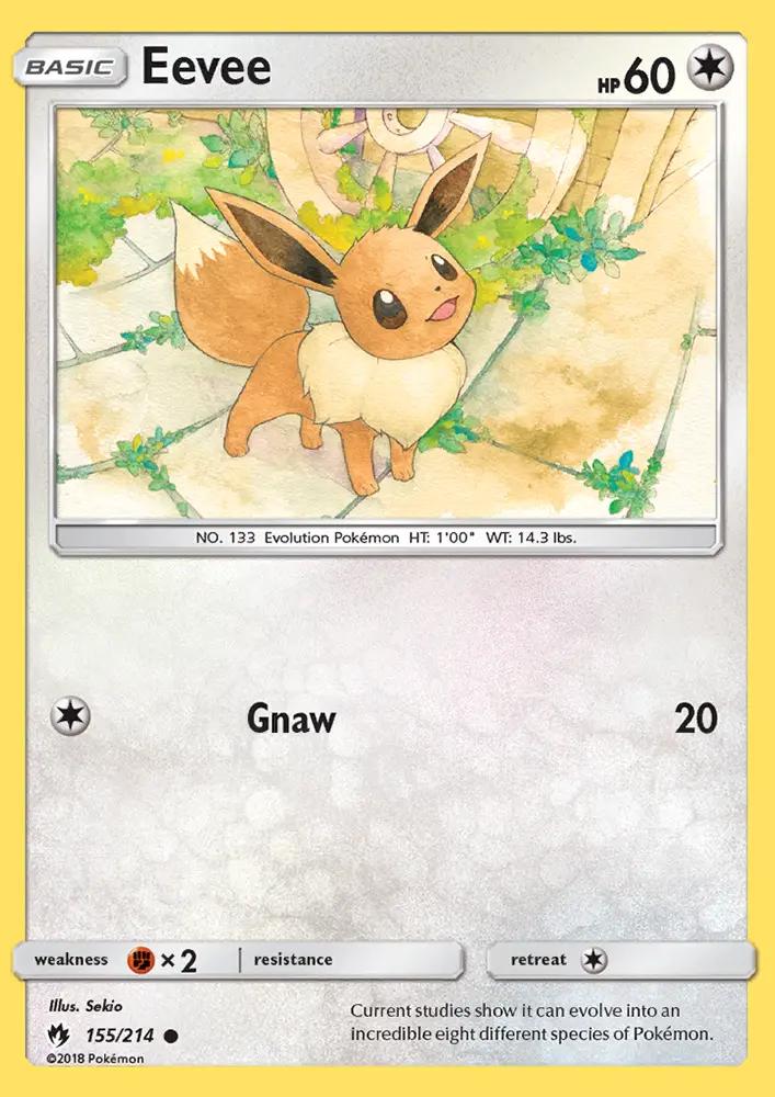 Image of Eevee Lost Thunder (LOT) #155