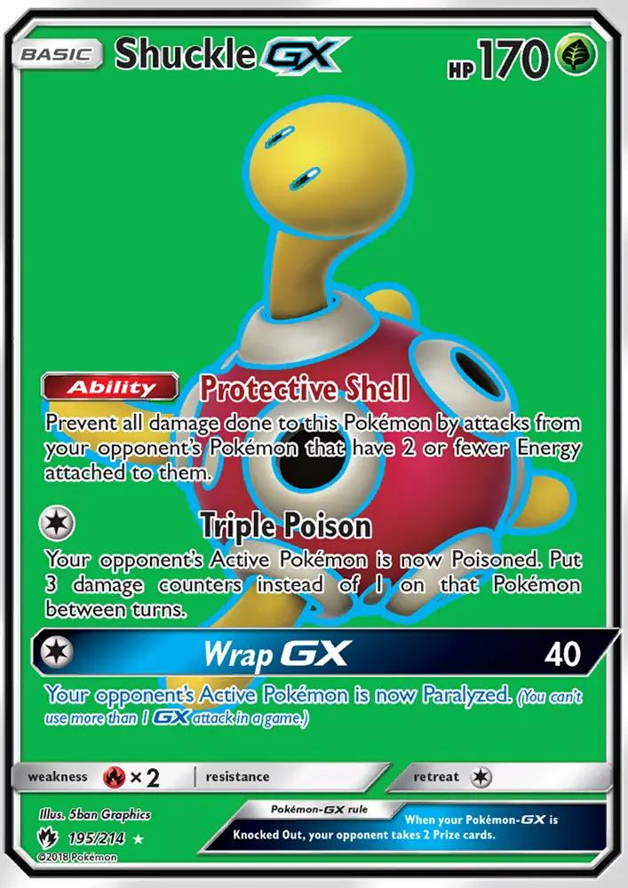 Image of Shuckle-GX Lost Thunder (LOT) #195