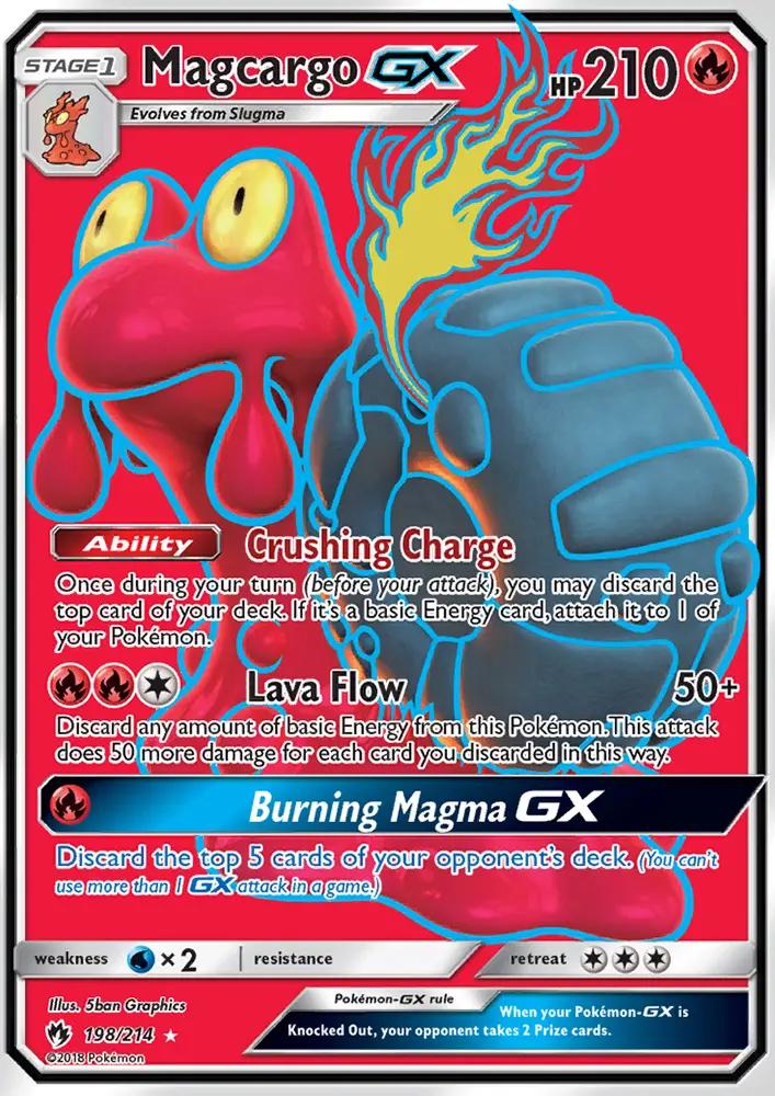 Image of Magcargo-GX Lost Thunder (LOT) #198