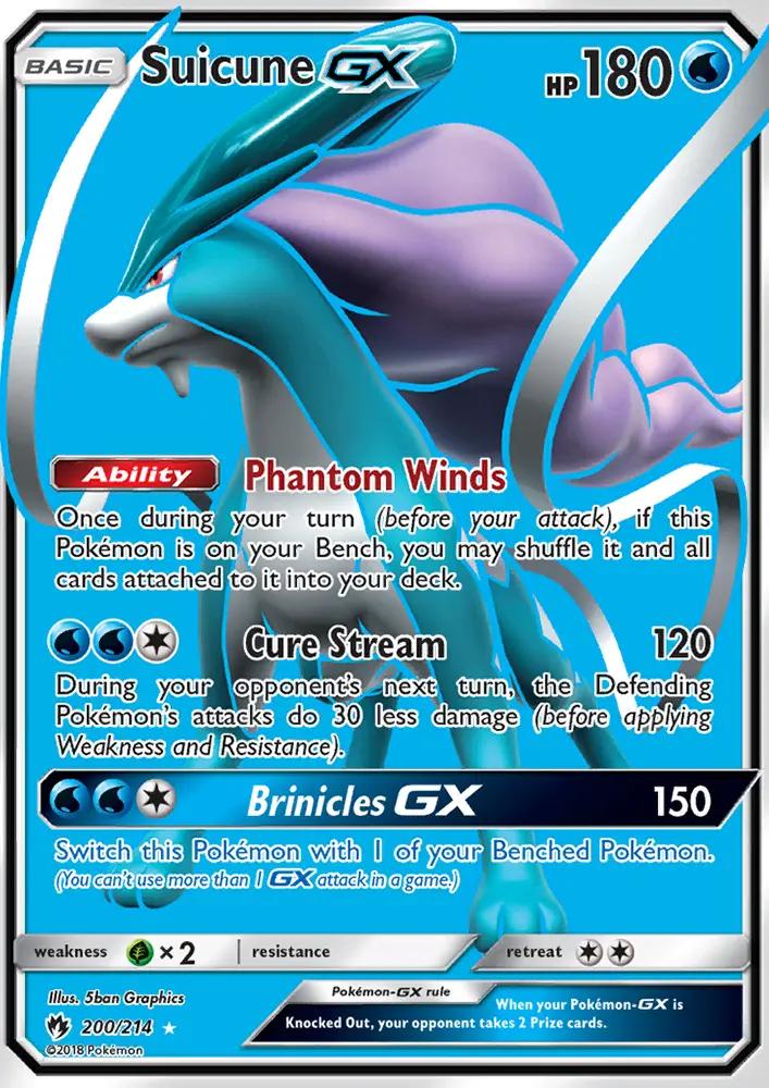 Image of Suicune-GX Lost Thunder (LOT) #200