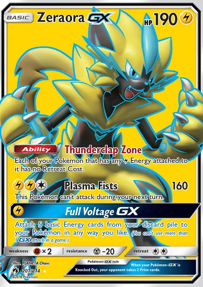 Image of Zeraora-GX Lost Thunder (LOT) #201