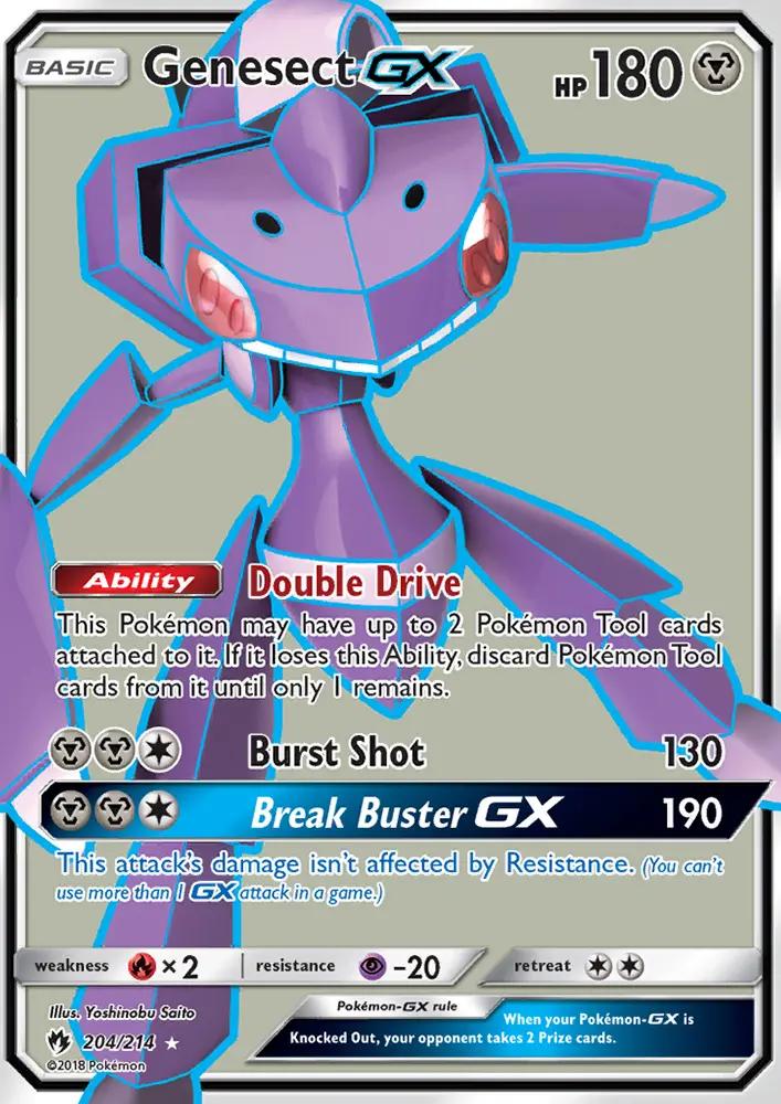 Image of Genesect-GX Lost Thunder (LOT) #204