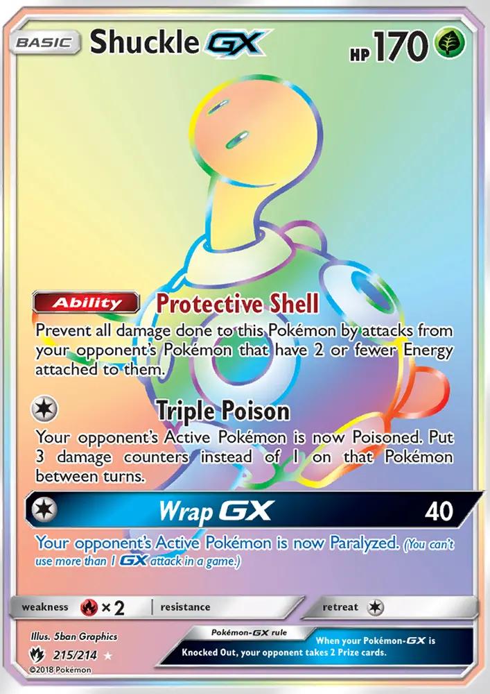 Image of Shuckle-GX Lost Thunder (LOT) #215