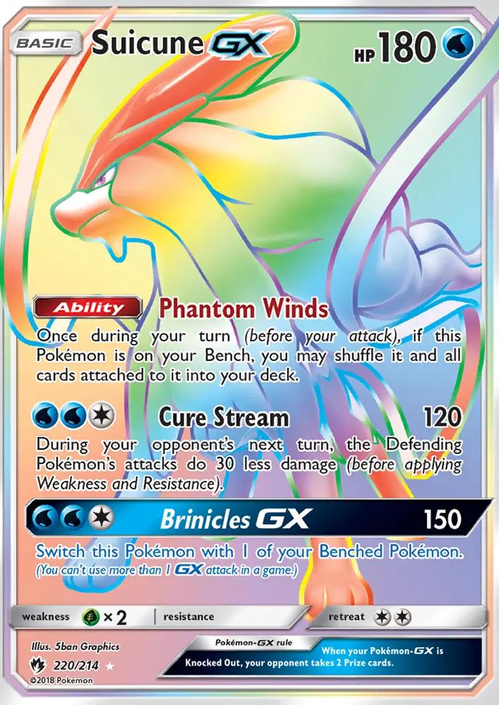 Image of Suicune-GX Lost Thunder (LOT) #220