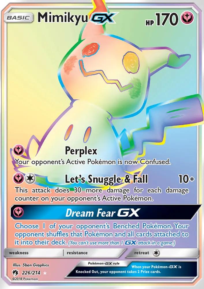 Image of Mimikyu-GX Lost Thunder (LOT) #226