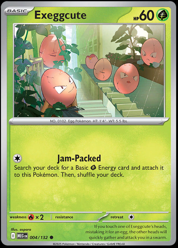 Image of Exeggcute Mega Evoloution (MEG) #4