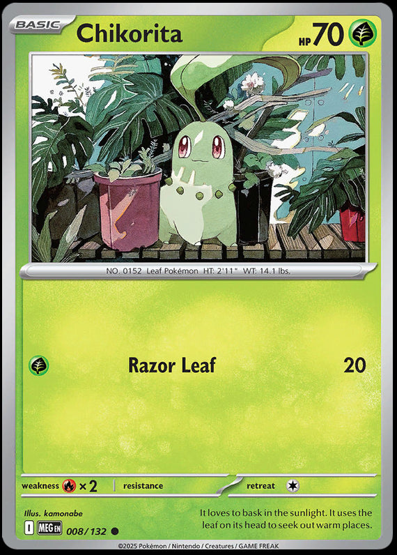 Image of Chikorita Mega Evoloution (MEG) #8