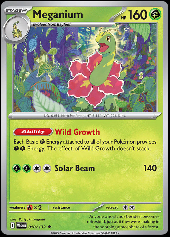 Image of Meganium Mega Evoloution (MEG) #10