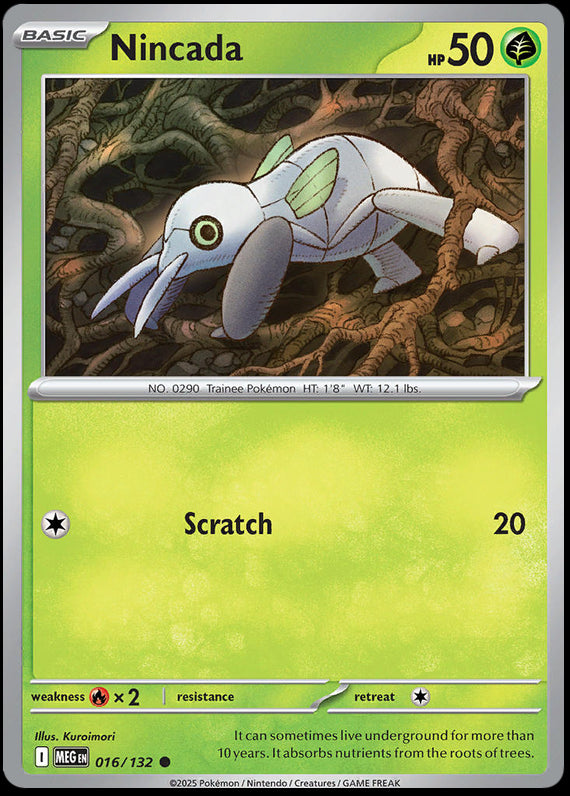 Image of Nincada Mega Evoloution (MEG) #16