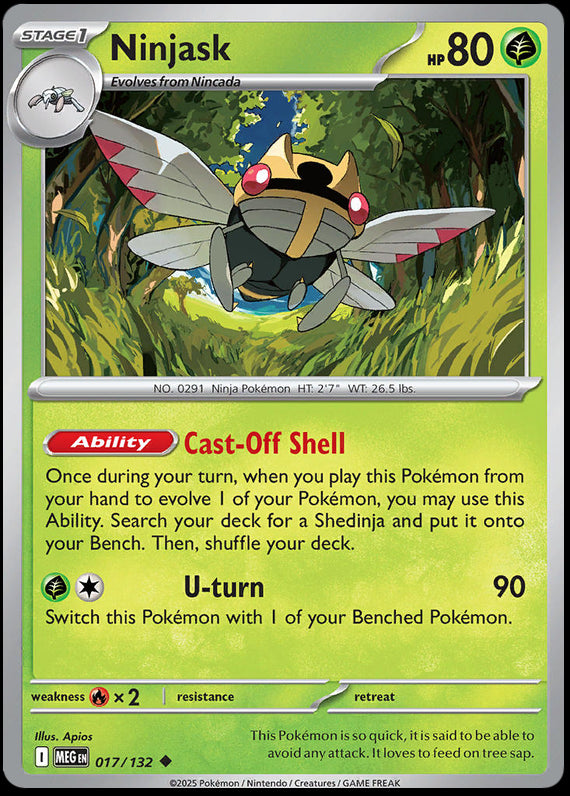 Image of Ninjask Mega Evoloution (MEG) #17