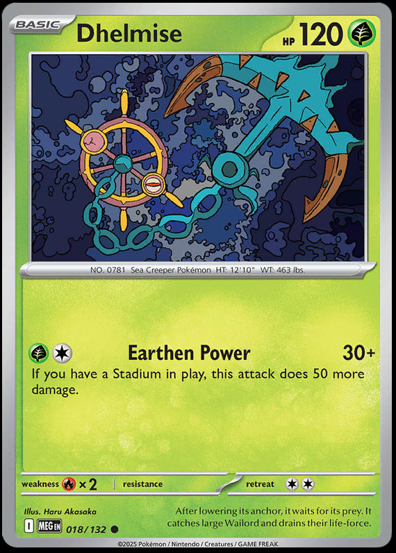 Image of Dhelmise Mega Evoloution (MEG) #18