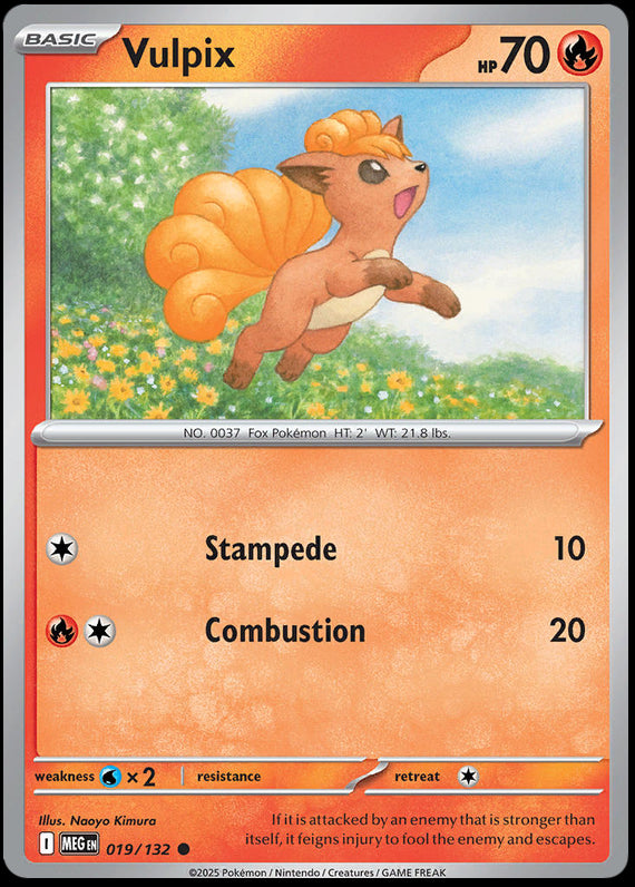 Image of Vulpix Mega Evoloution (MEG) #19