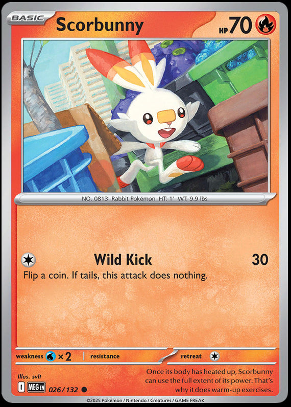 Image of Scorbunny Mega Evoloution (MEG) #26