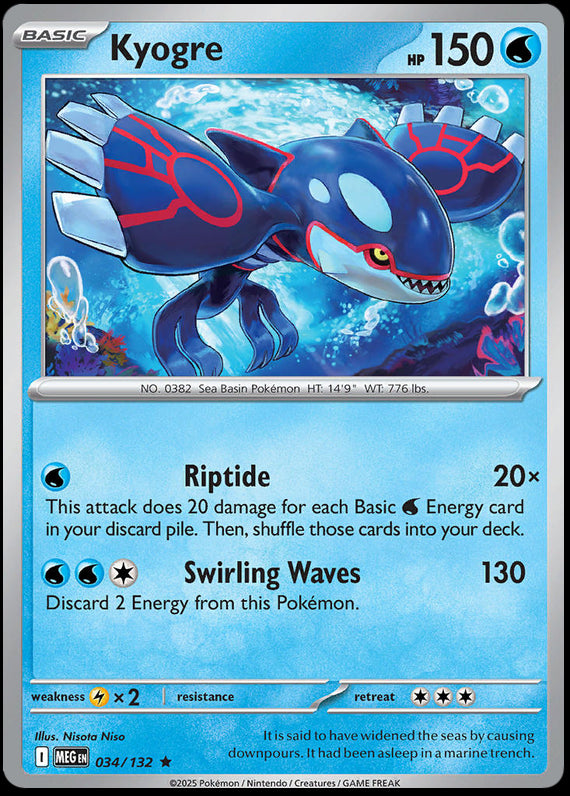 Image of Kyogre Mega Evoloution (MEG) #34