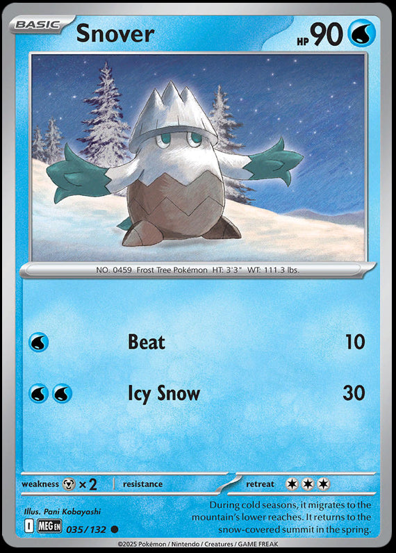 Image of Snover Mega Evoloution (MEG) #35