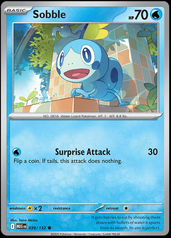 Image of Sobble Mega Evoloution (MEG) #39
