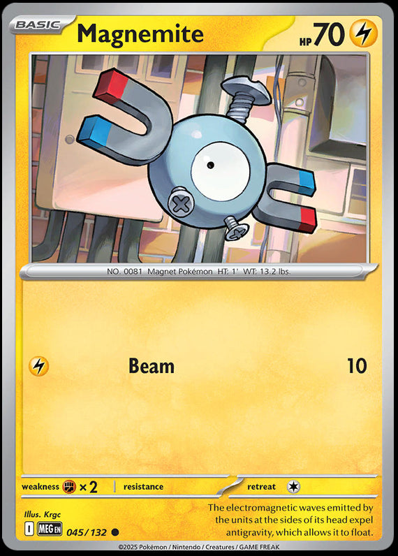 Image of Magnemite Mega Evoloution (MEG) #45