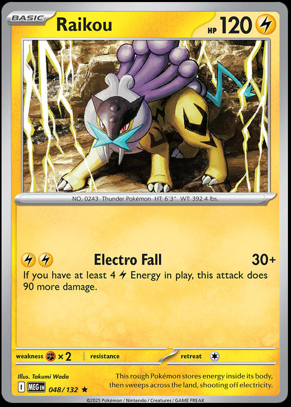 Image of Raikou Mega Evoloution (MEG) #48