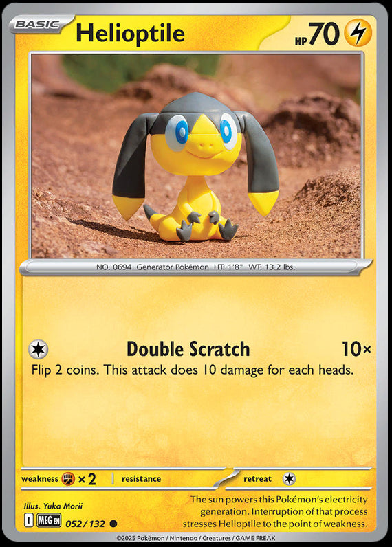 Image of Helioptile Mega Evoloution (MEG) #52