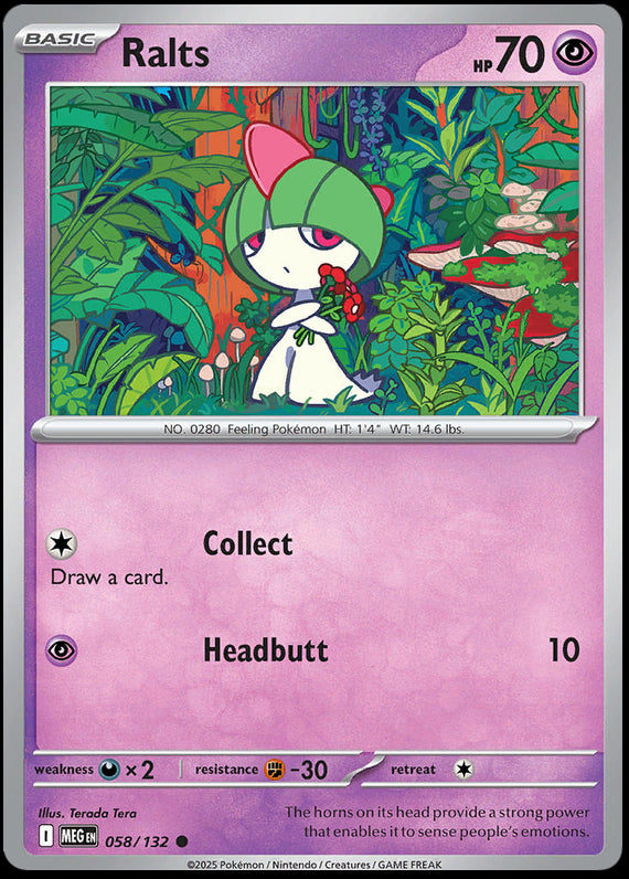 Image of Ralts Mega Evoloution (MEG) #58