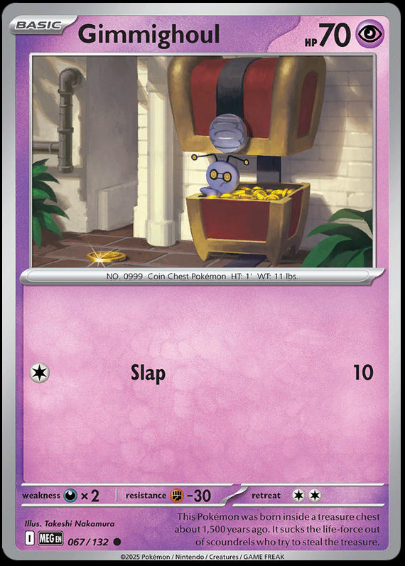 Image of Gimmighoul Mega Evoloution (MEG) #67