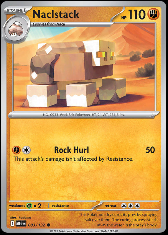 Image of Naclstack Mega Evoloution (MEG) #83
