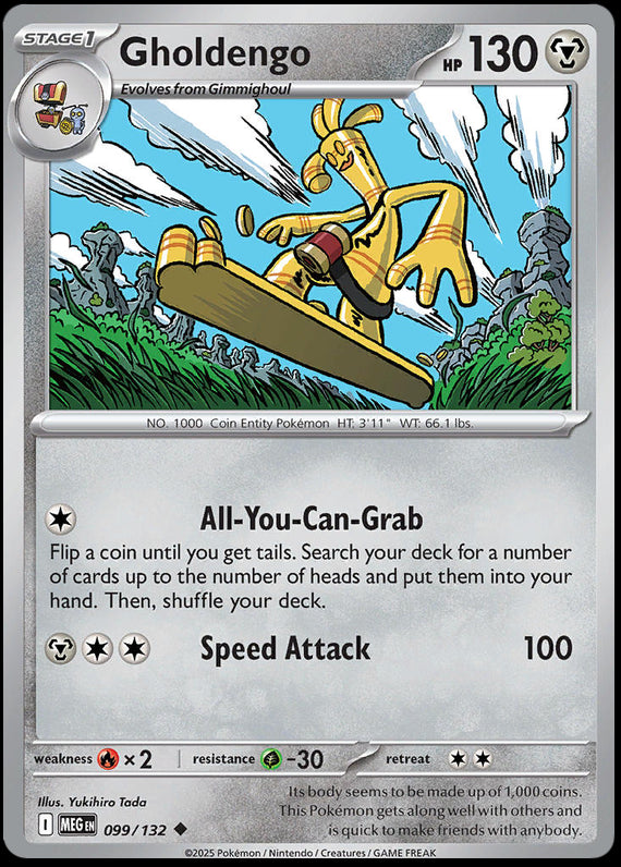 Image of Gholdengo Mega Evoloution (MEG) #99