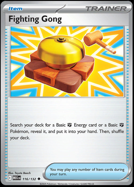 Image of Fighting Gong Mega Evoloution (MEG) #116