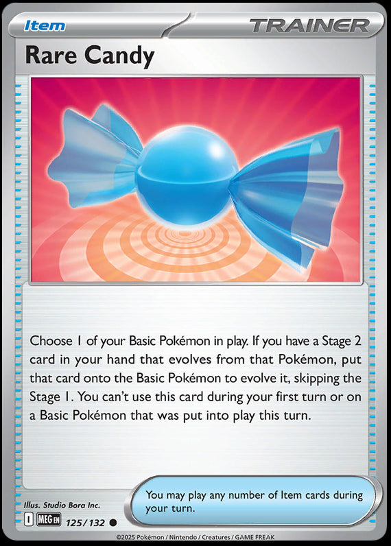 Image of Rare Candy Mega Evoloution (MEG) #125