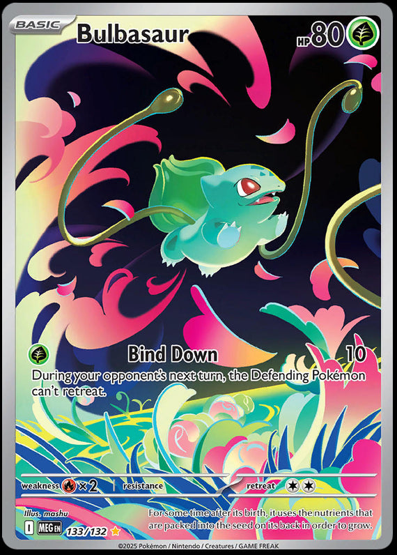 Image of Bulbasaur Mega Evoloution (MEG) #133
