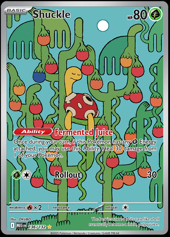 Image of Shuckle Mega Evoloution (MEG) #136