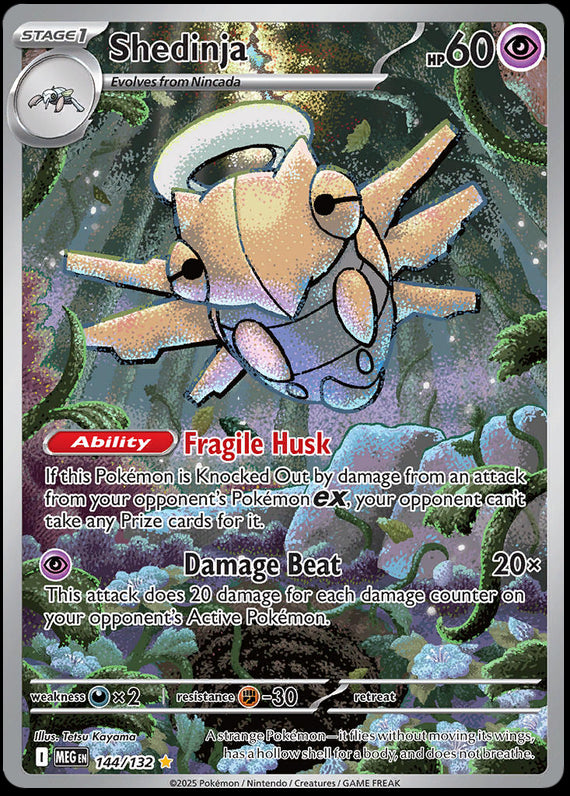 Image of Shedinja Mega Evoloution (MEG) #144