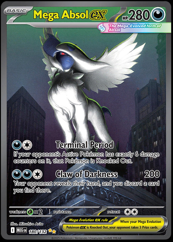 Image of Mega Absol ex Mega Evoloution (MEG) #180