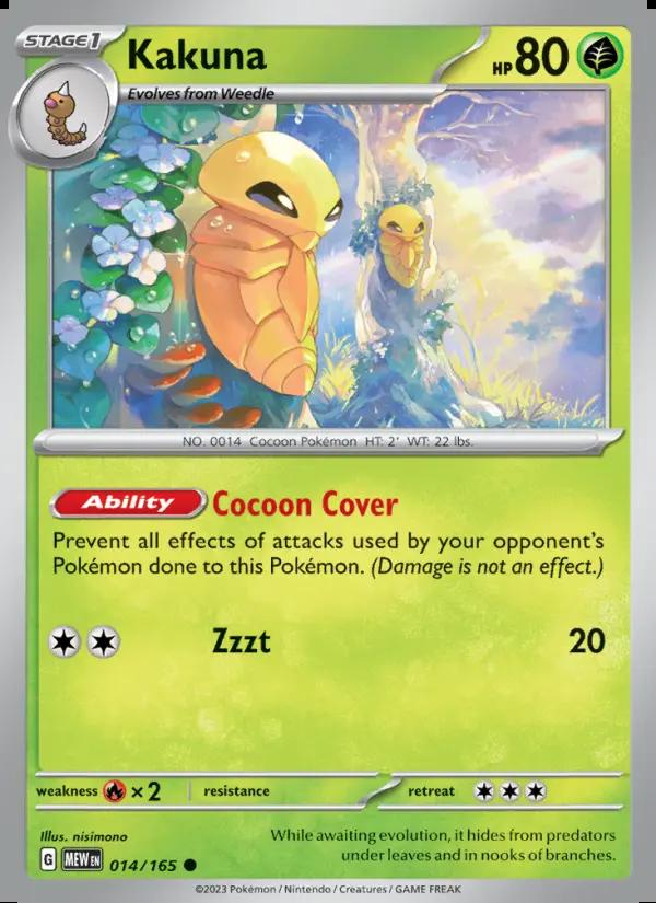 Image of Kakuna 151 (MEW) #014