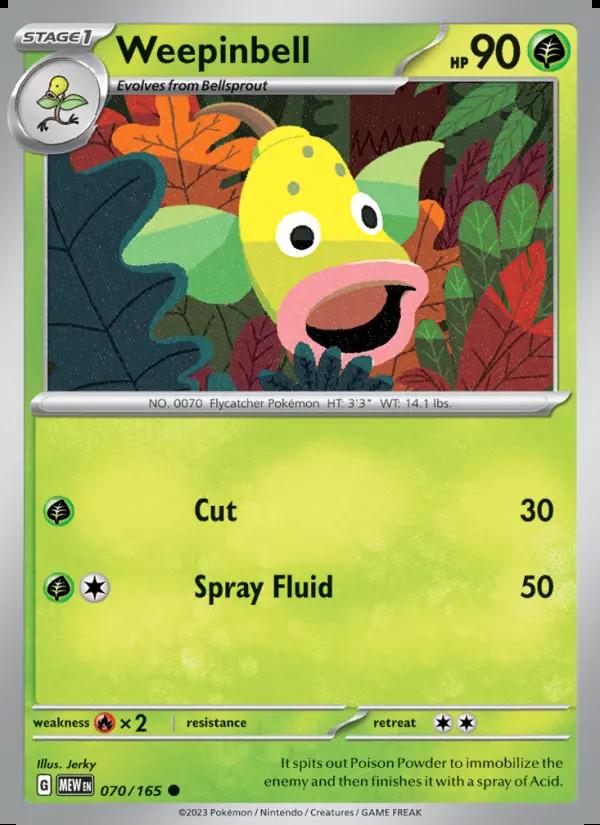 Image of Weepinbell 151 (MEW) #070