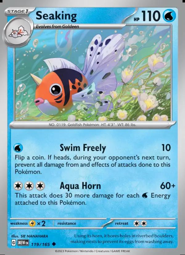 Image of Seaking 151 (MEW) #119
