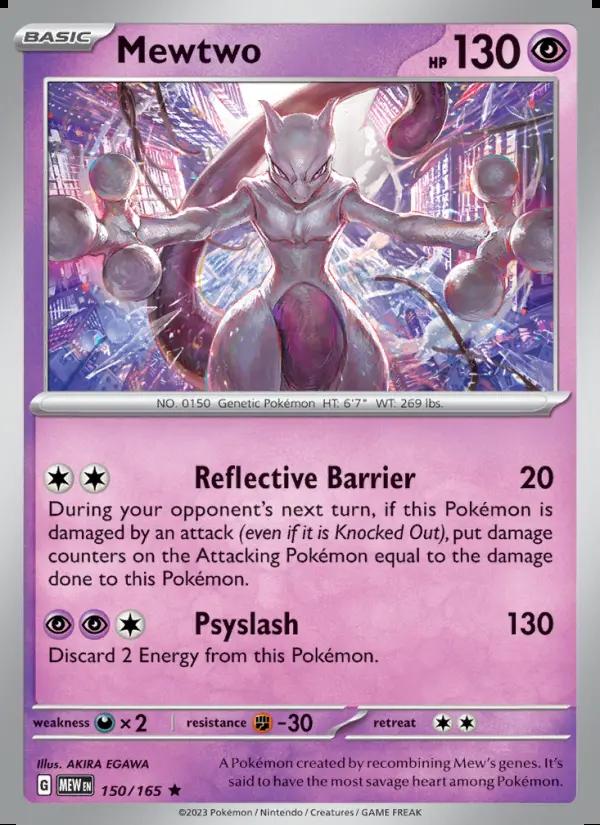 Image of Mewtwo 151 (MEW) #150